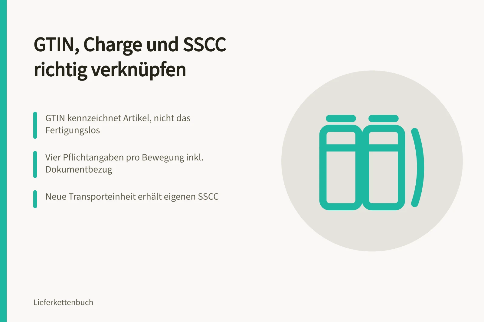 Rückverfolgbarkeit: GTIN, Chargennummer und SSCC pro Warenbewegung verknüpfen